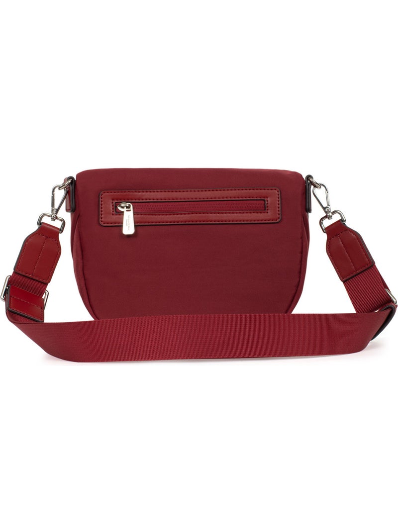 Sac porté travers YONA Rouge carmin - Kiabi