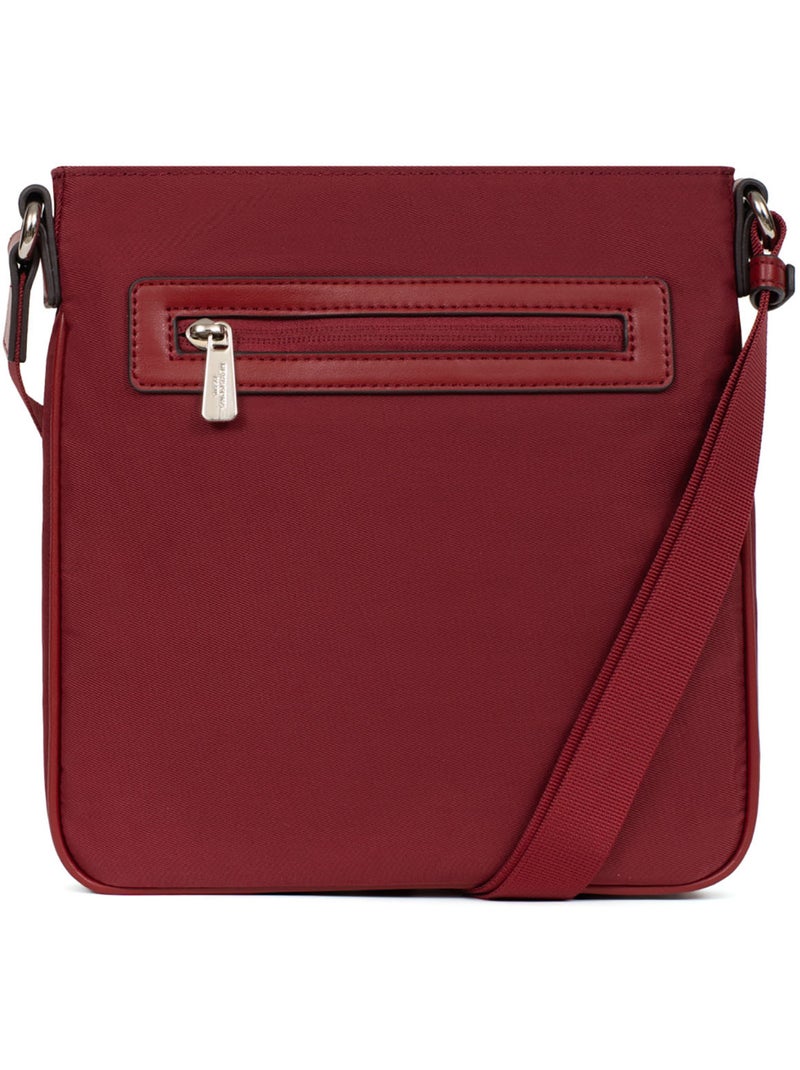 Sac porté travers YONA Rouge carmin - Kiabi