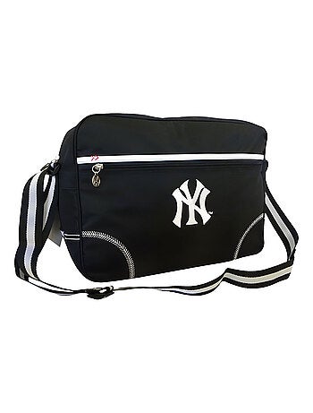 Sac postier en toile New York Yankees noir