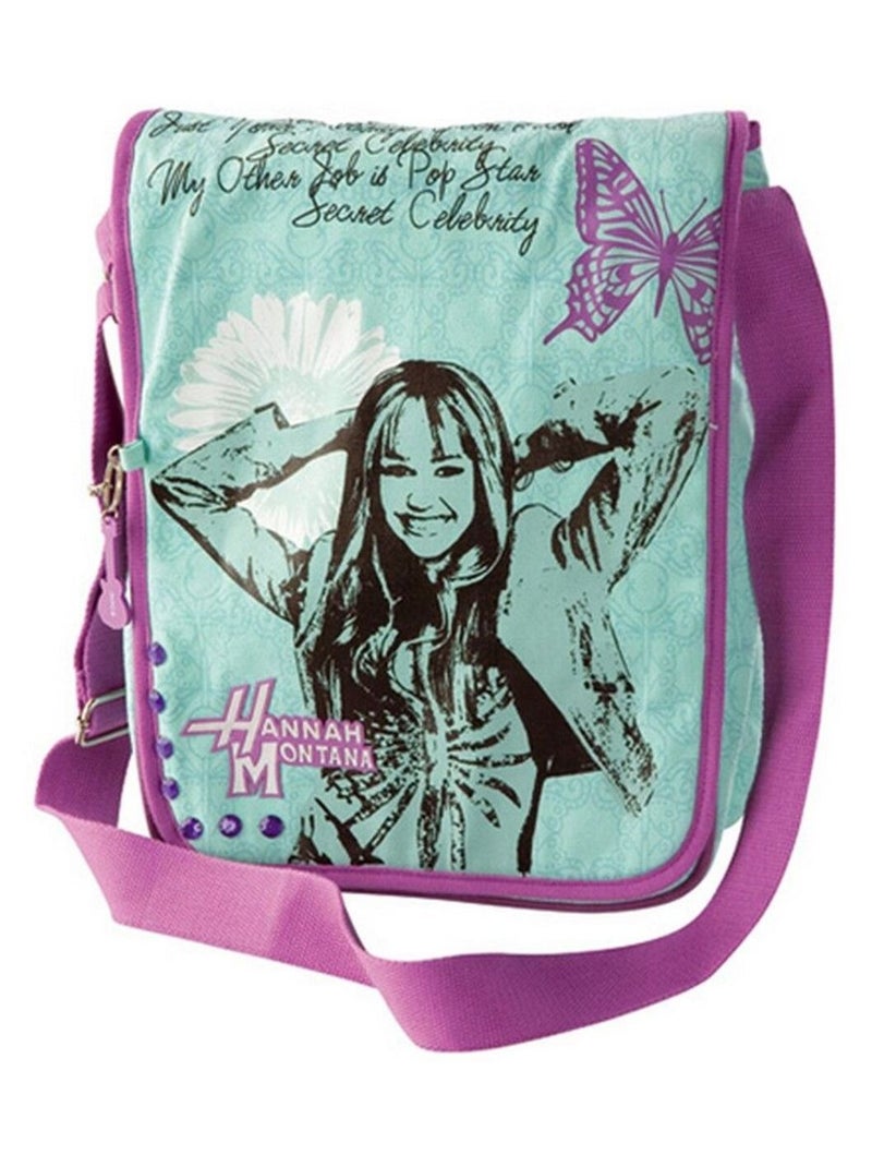 Sac postier Hannah Montana Vert - Kiabi
