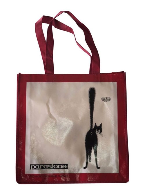 Sac pour les courses Chats de Dubout Troisième Oeil 40 x 40 cm - Kiabi