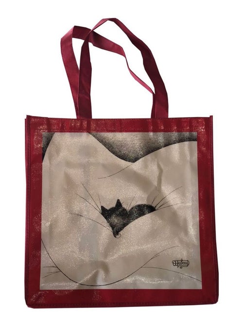 Sac pour les courses les chats de dubout gros dodo 40 x 40 cm - Kiabi