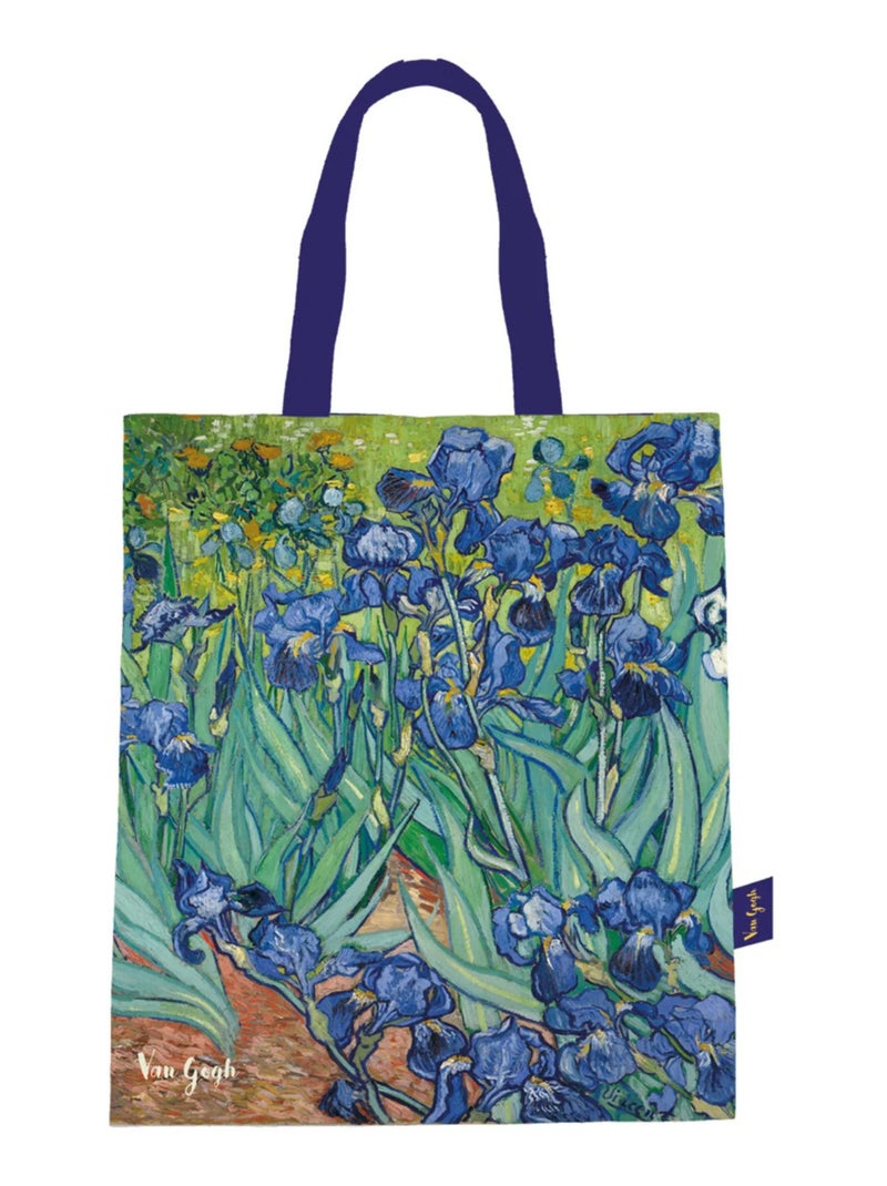 Sac pour les courses Van Gogh - Les Iris Bleu - Kiabi