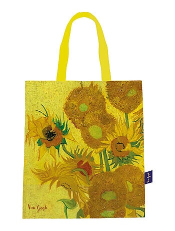 Sac pour les courses Van Gogh - Tournesol - 44 x 38 cm
