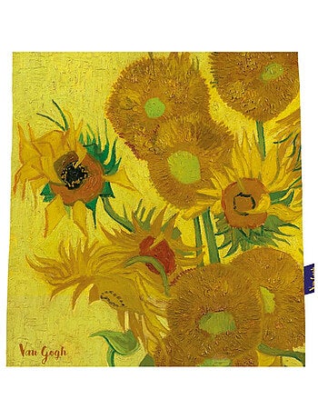 Sac pour les courses Van Gogh - Tournesol - 44 x 38 cm