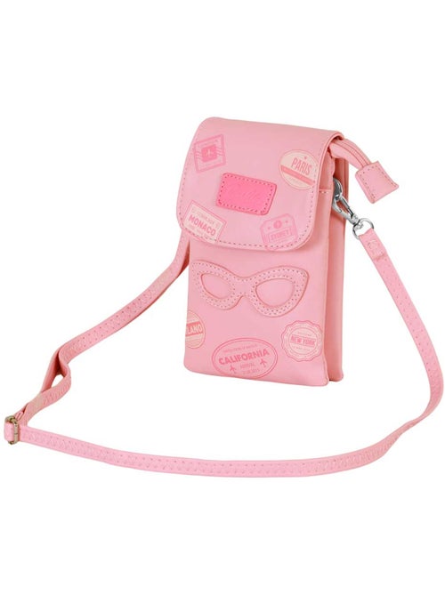 Sac pour Téléphone Portable - Barbie Travel - Rose - Taille Unique - Kiabi