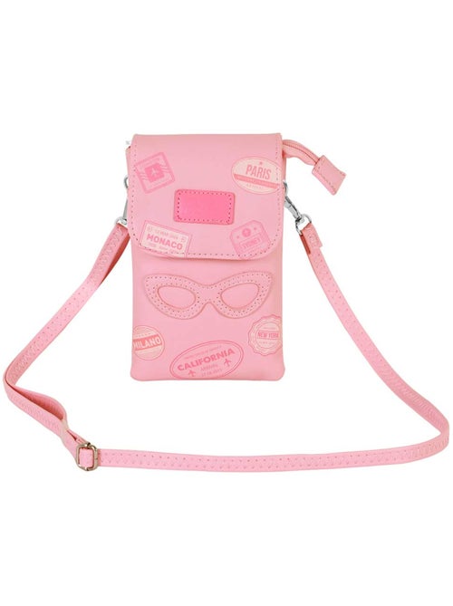 Sac pour Téléphone Portable - Barbie Travel - Rose - Taille Unique - Kiabi