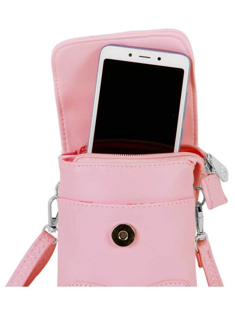 Sac pour Téléphone Portable - Barbie Travel - Rose - Taille Unique Rose - Kiabi