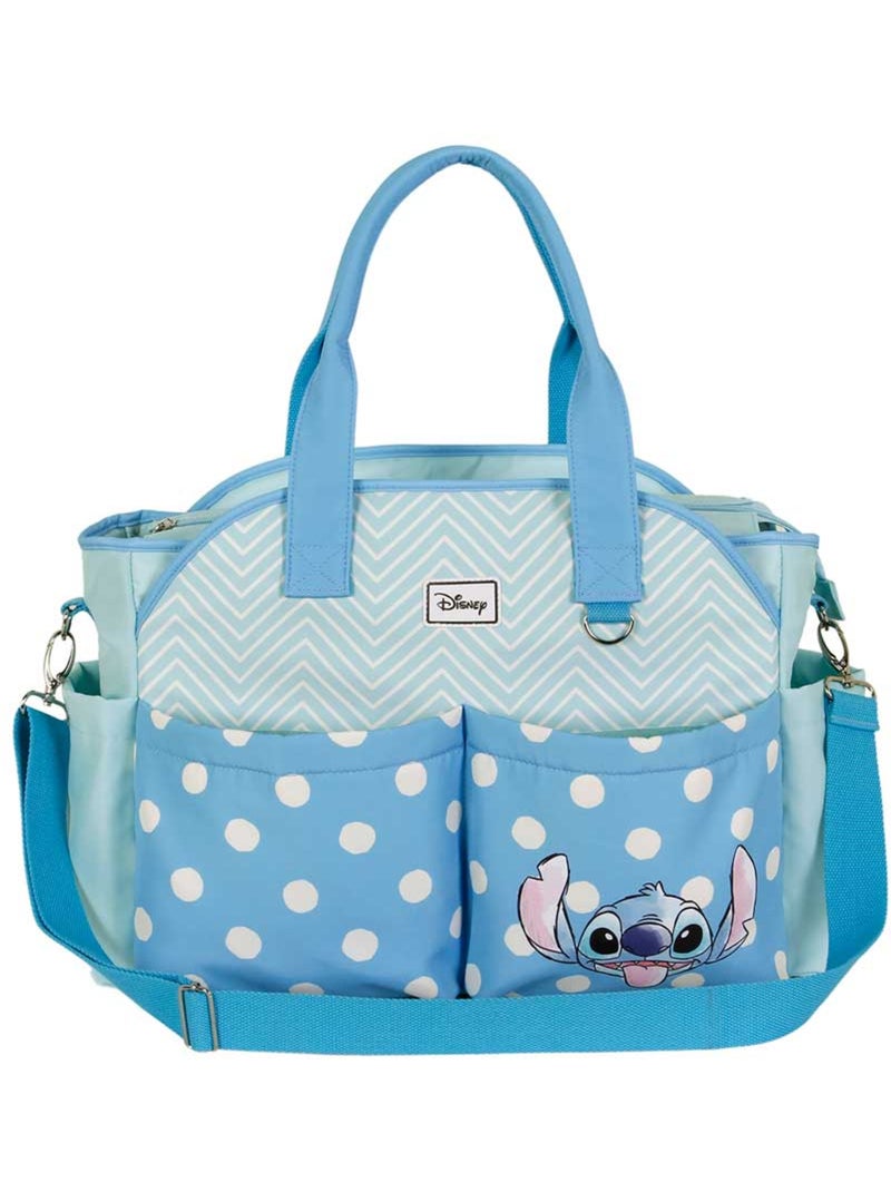 Sac Poussette Bébé Mommy - Disney Lilo et Stitch Lovely - Bleu - Taille Unique Bleu - Kiabi