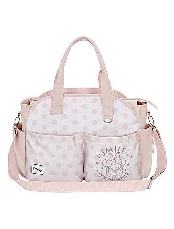 Sac Poussette Bébé Mommy - Disney Minnie Mouse Dear - Saumon - Taille Unique