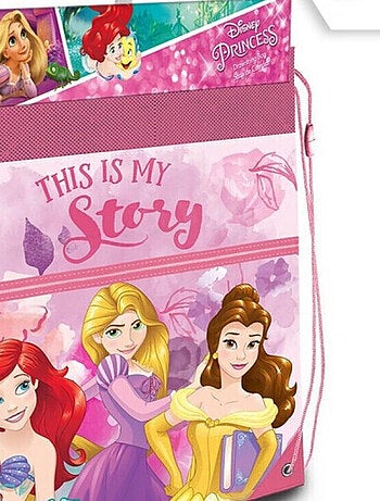 Sac Princesses Disney à Cordon - Hauteur 42 cm