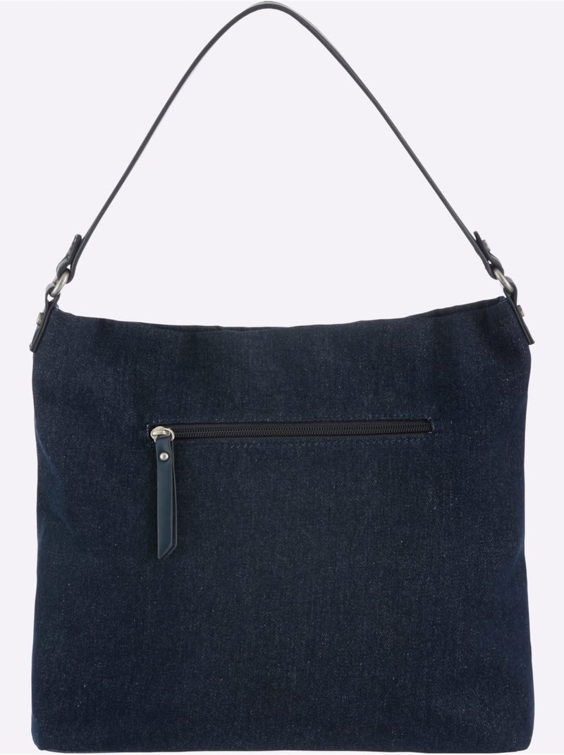 Sac Qualité Jean Estivale - Taille Standard - helline Bleu denim - Kiabi