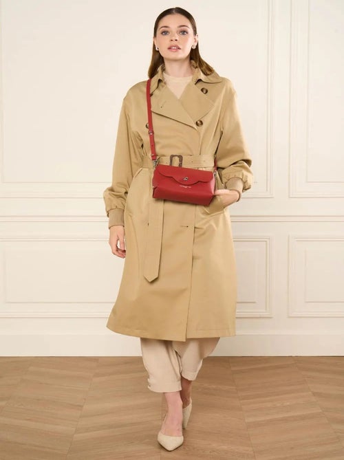 Sac rabat Lancaster PUR & ELEMENT CITY FLORE  /Champagne - Kiabi