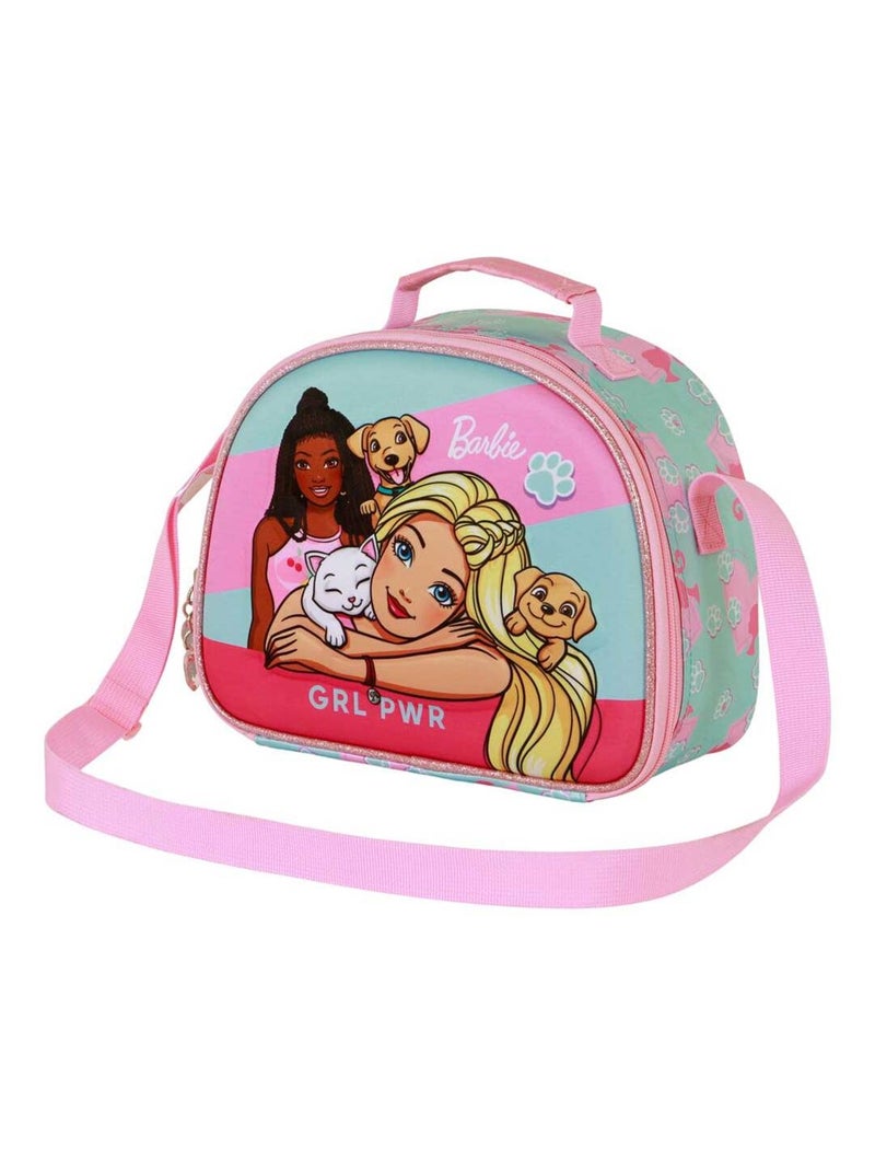 Sac Repas 3D - Barbie Pets Rose - Kiabi