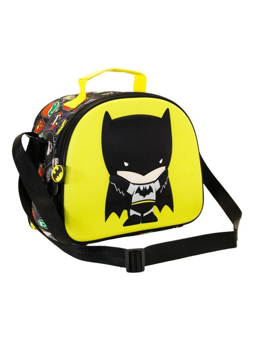 Sac Repas 3D - DC Comics Batman Bat Chibi - Jaune - Taille Unique - Kiabi
