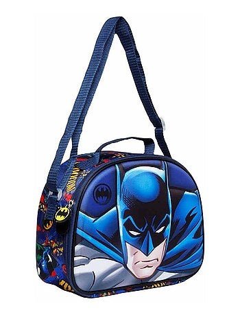Sac Repas 3D - DC Comics Batman Rage - Bleu - Taille Unique