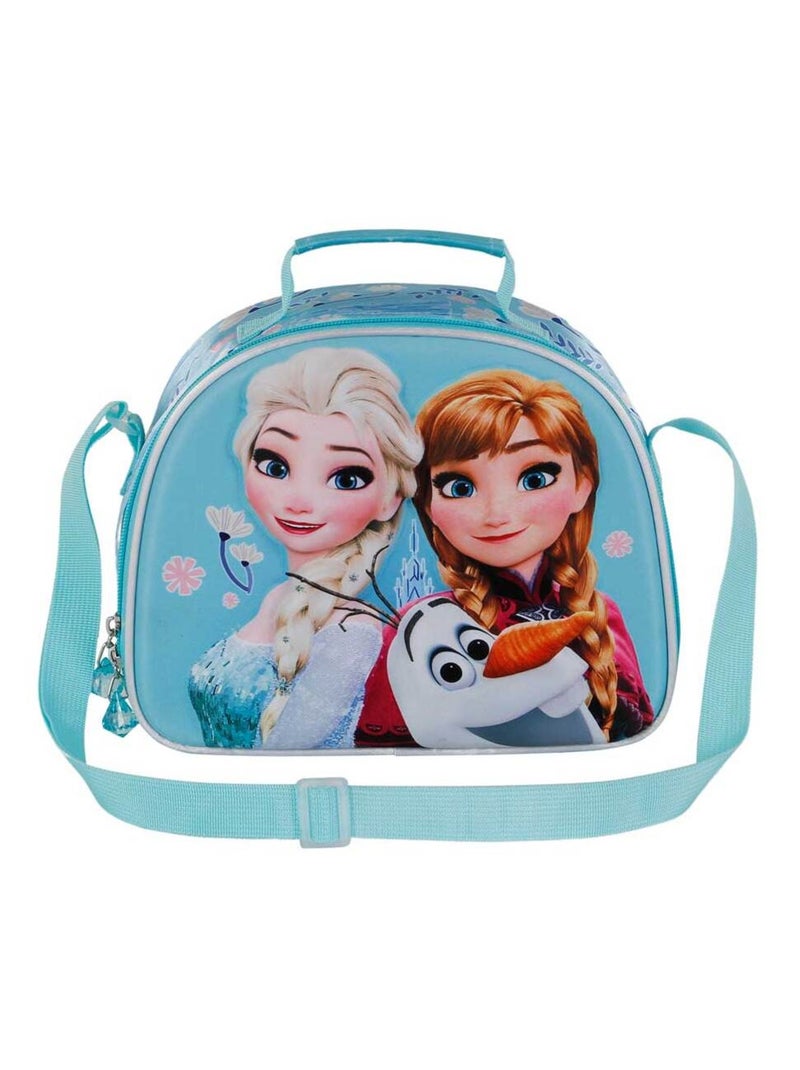 Sac Repas 3D - Disney La Reine des Neiges 2 (Frozen) Happiness - Turquoise - Taille Unique Bleu turquoise - Kiabi