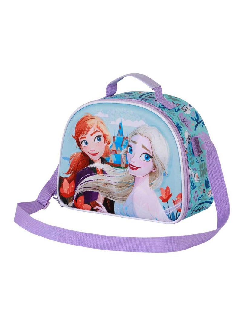 Sac Repas 3D - Disney La Reine des Neiges 2 (Frozen) Spring - Bleu - Taille Unique Bleu - Kiabi