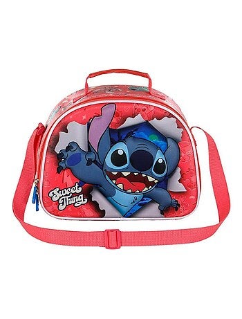Sac Repas 3D - Disney Lilo et Stitch Thing - Rose - Taille Unique