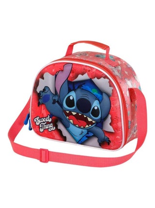 Sac Repas 3D - Disney Lilo et Stitch Thing - Rose - Taille Unique