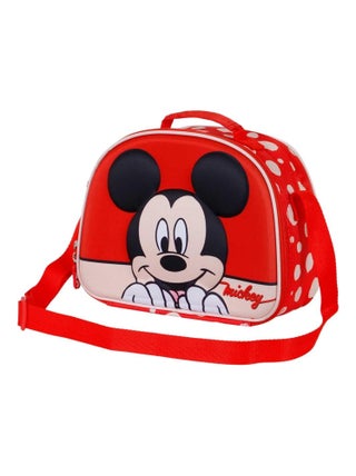 Sac Repas 3D - Disney Mickey Mouse Bobblehead - Rouge - Taille Unique