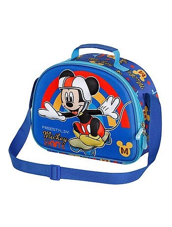 Sac Repas 3D - Disney Mickey Mouse Freestyle - Bleu - Taille Unique