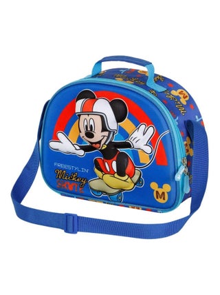 Sac Repas 3D - Disney Mickey Mouse Freestyle - Bleu - Taille Unique