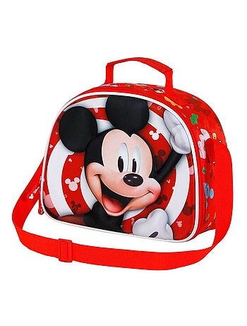 Sac Repas 3D - Disney Mickey Mouse Twirl - Rouge - Taille Unique