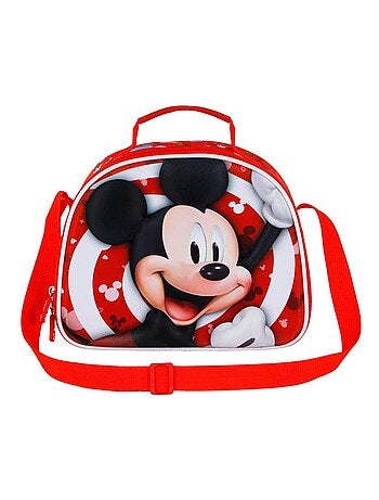 Sac Repas 3D - Disney Mickey Mouse Twirl - Rouge - Taille Unique