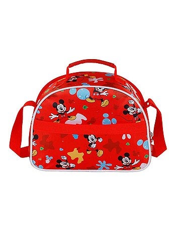 Sac Repas 3D - Disney Mickey Mouse Twirl - Rouge - Taille Unique
