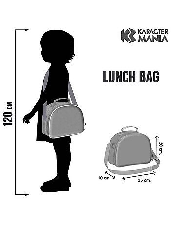 Sac Repas 3D - Disney Mickey Mouse Twirl - Rouge - Taille Unique