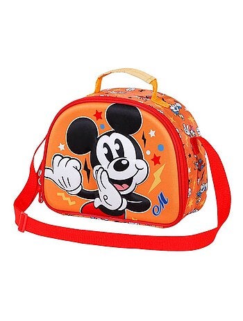 Sac Repas 3D - Disney Mickey Mouse Whisper - Orange - Taille Unique