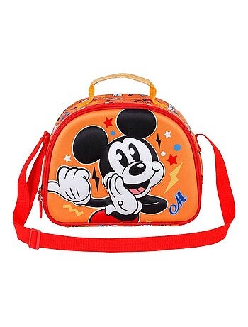 Sac Repas 3D - Disney Mickey Mouse Whisper - Orange - Taille Unique