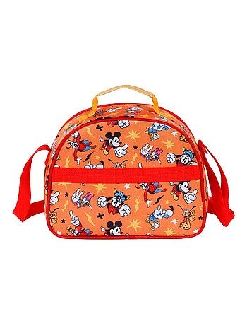 Sac Repas 3D - Disney Mickey Mouse Whisper - Orange - Taille Unique