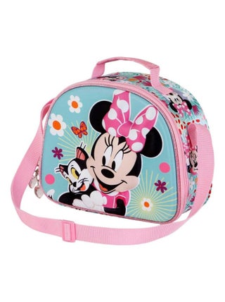 Sac Repas 3D - Disney Minnie Mouse Figaro - Rose - Taille Unique