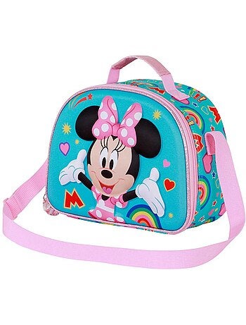Sac Repas 3D - Disney Minnie Mouse Greet - Turquoise - Taille Unique