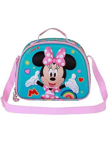 Sac Repas 3D - Disney Minnie Mouse Greet - Turquoise - Taille Unique