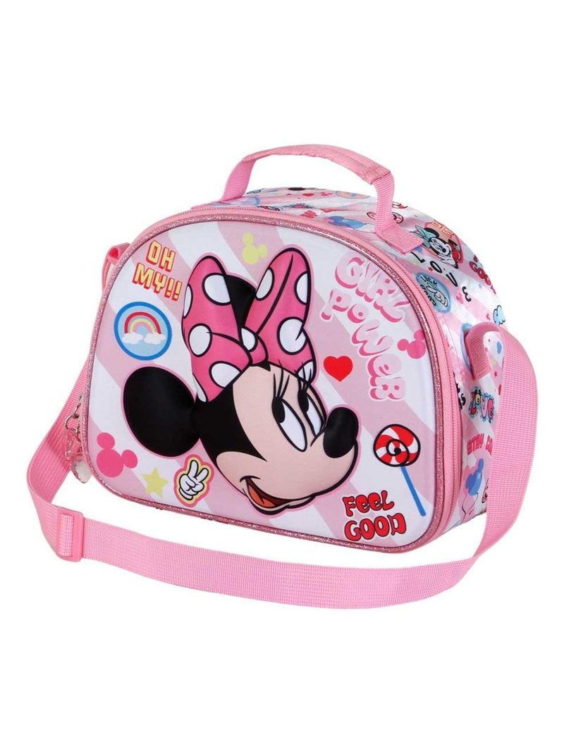 Sac Repas 3D - Disney Minnie Mouse Power - Rose - Taille Unique Rose - Kiabi