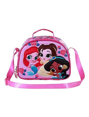 Sac Repas 3D - Disney Princesses Disney Flowers - Rose - Taille Unique