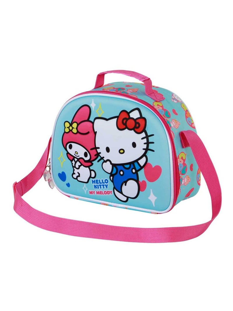 Sac Repas 3D - Hello Kitty Friendship Bleu - Kiabi