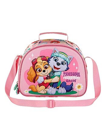 Sac Repas 3D - La Pat' Patrouille Friendship - Rose - Taille Unique