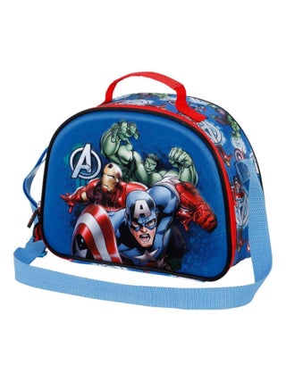 Sac Repas 3D - Marvel Avengers Energy - Bleu - Taille Unique