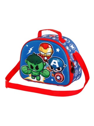 Sac Repas 3D - Marvel Avengers Mini Heroes - Multicolore - Taille Unique