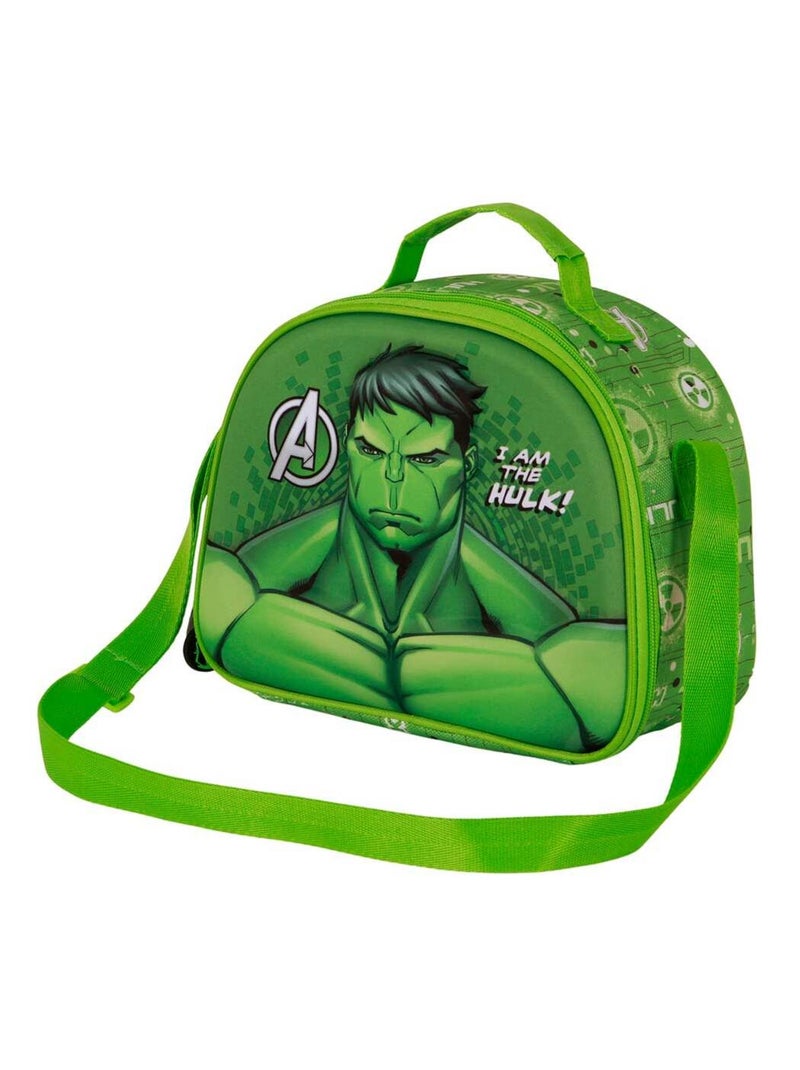 Sac Repas 3D - Marvel Hulk Rage - Vert - Taille Unique Vert - Kiabi