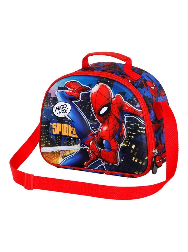 Sac Repas 3D - Marvel Spiderman Mighty - Rouge - Taille Unique Rouge - Kiabi