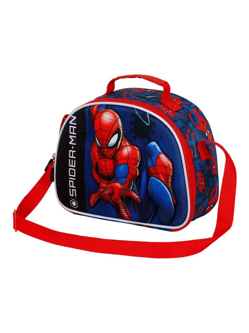 Sac Repas 3D - Marvel Spiderman Speed - Rouge - Taille Unique Rouge - Kiabi
