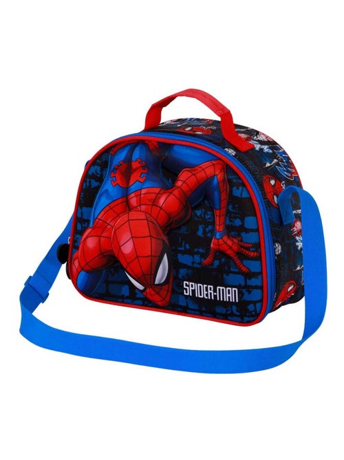 Sac Repas 3D - Marvel Spiderman Wall - Rouge - Taille Unique - Kiabi