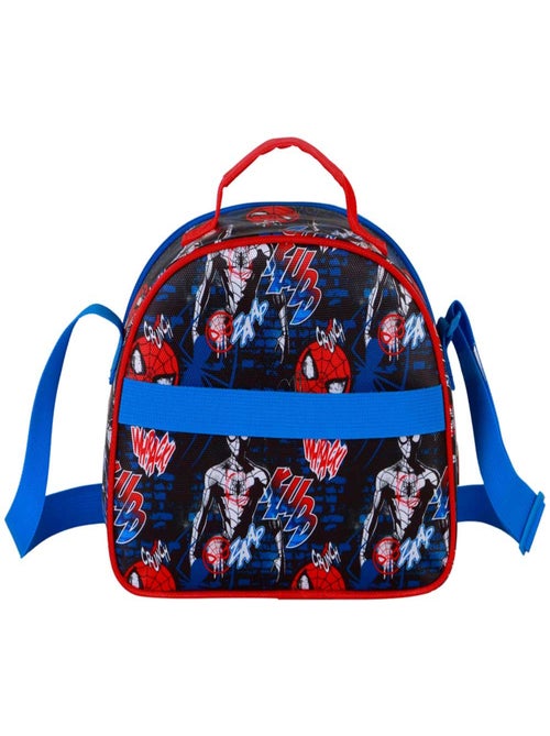 Sac Repas 3D - Spiderman Wall - Rouge - Taille Unique - Kiabi
