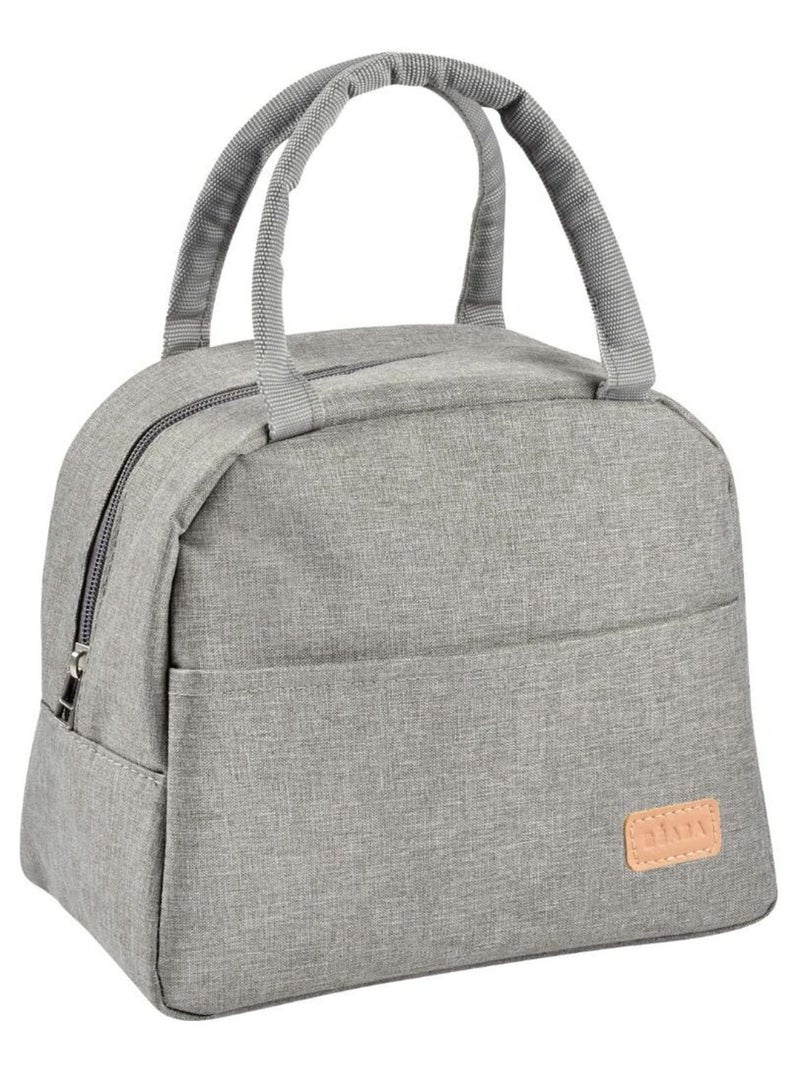 Sac repas isotherme gris chiné Gris - Kiabi