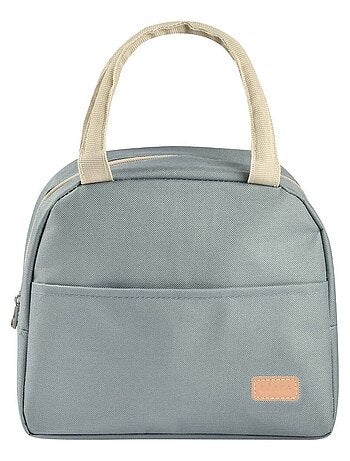 Sac repas isotherme vert sauge